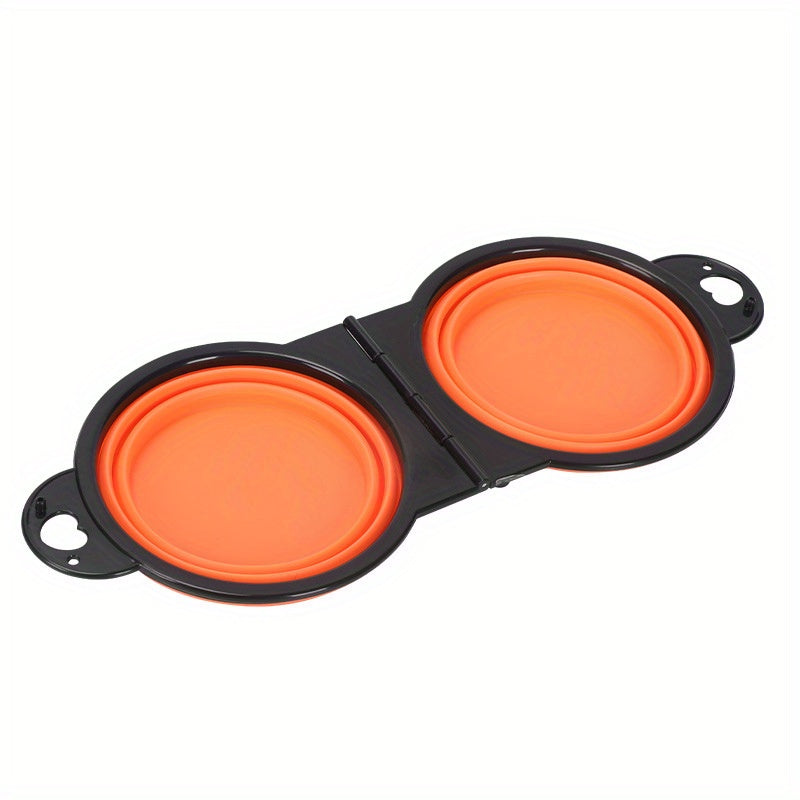 PetGo Duo Bowl - Cuenco mascotas doble plegable