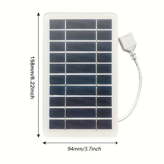 SolarCharge – Panel Solar Portátil USB para Viaje