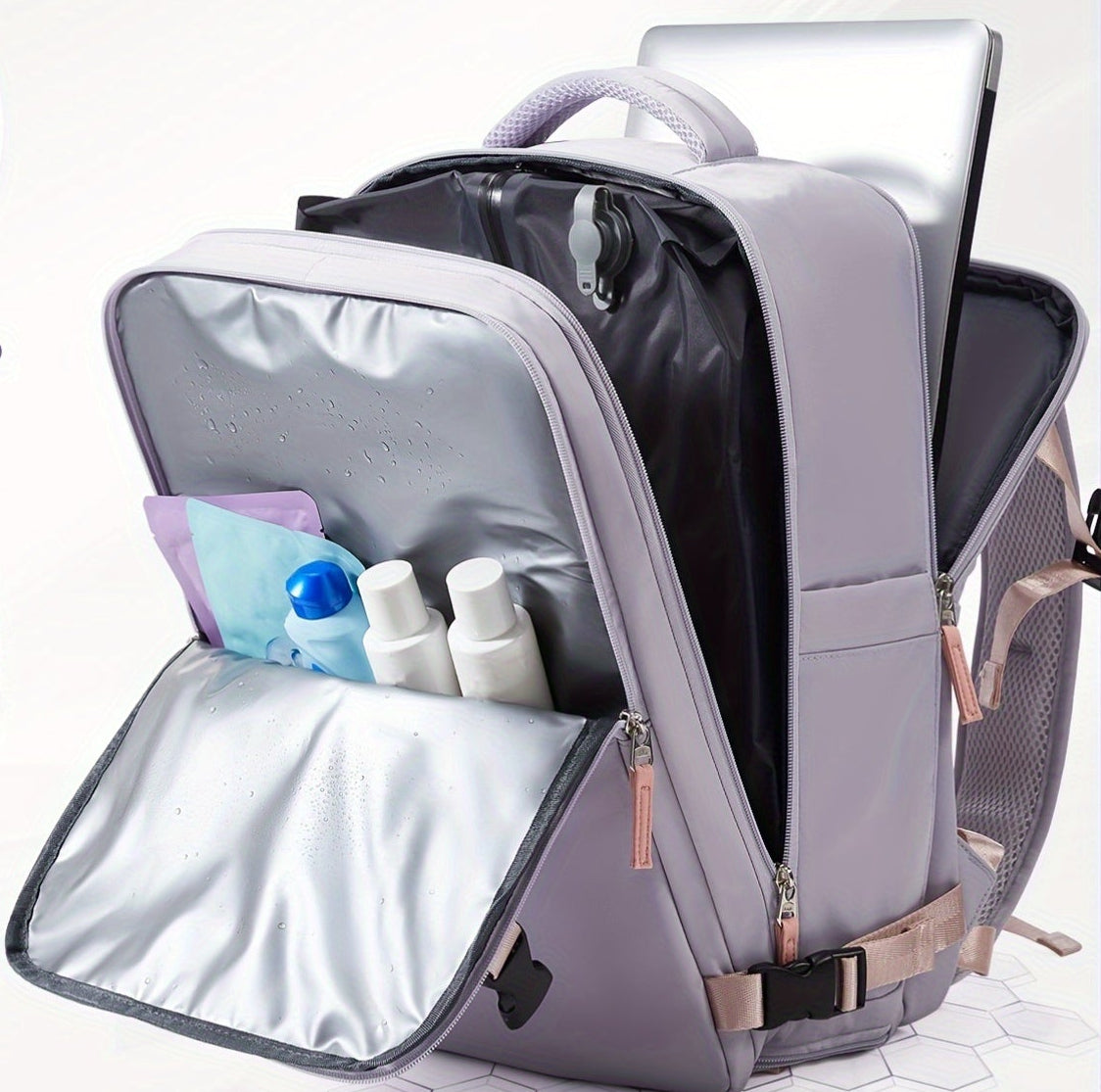 VacuumPack Pro Backpack - Backpack with vacuum compression system