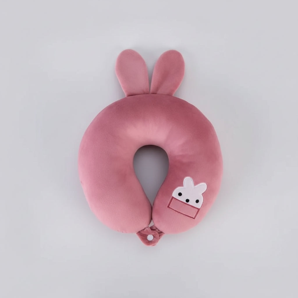 CozyTravel – Almohada U-Shape de Viaje con Diseño de Animalito