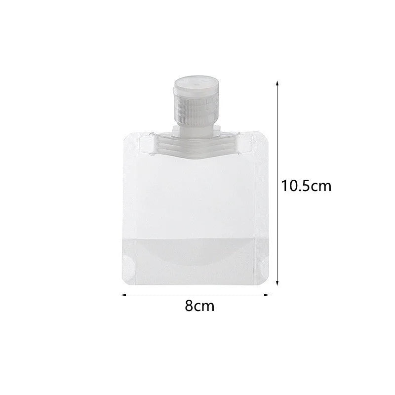 TravelPure – Set de Botellas Reutilizables para Viaje (5 Uds.)
