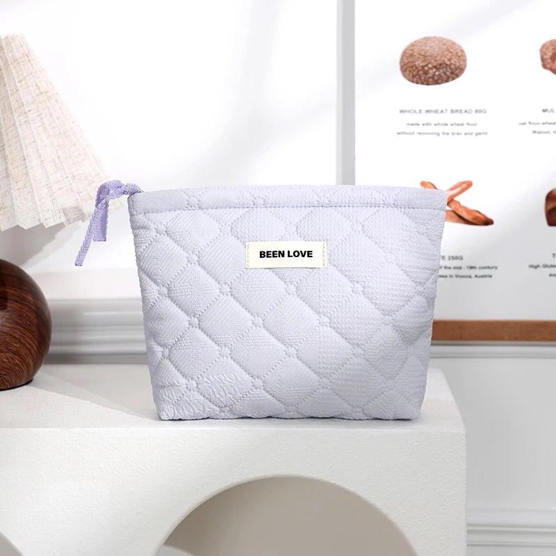 CottonPouch – Floral Cotton Toiletry Bag