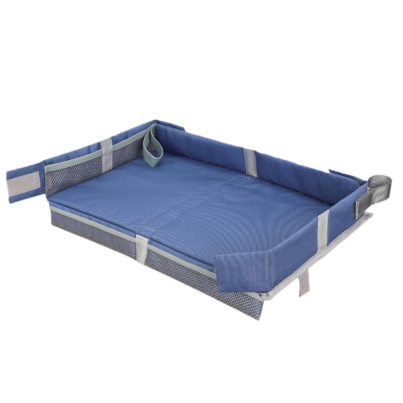 LittleExplorer – Bandeja de Viaje Plegable para Niños | Mesa de Entretenimiento y Aprendizaje en Avión o Coche