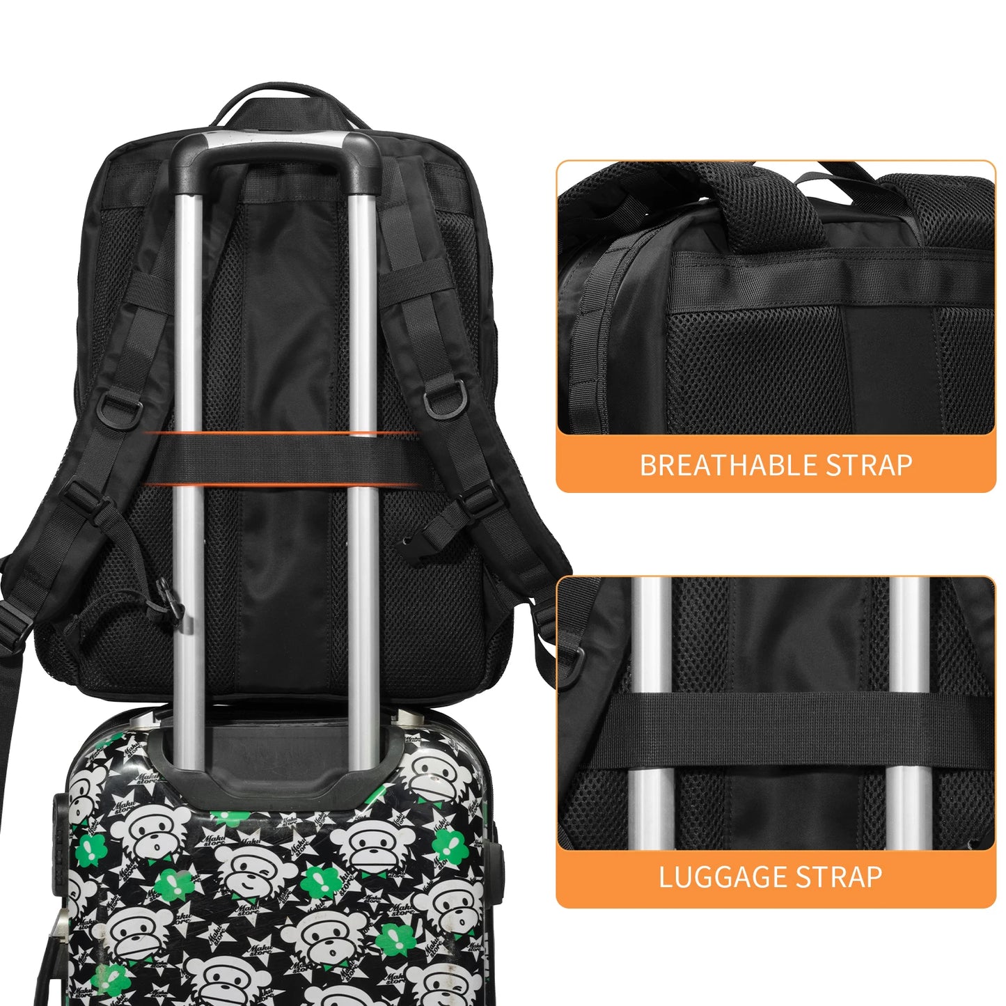 AirMax TravelPro – Large Capacity Travel Backpack