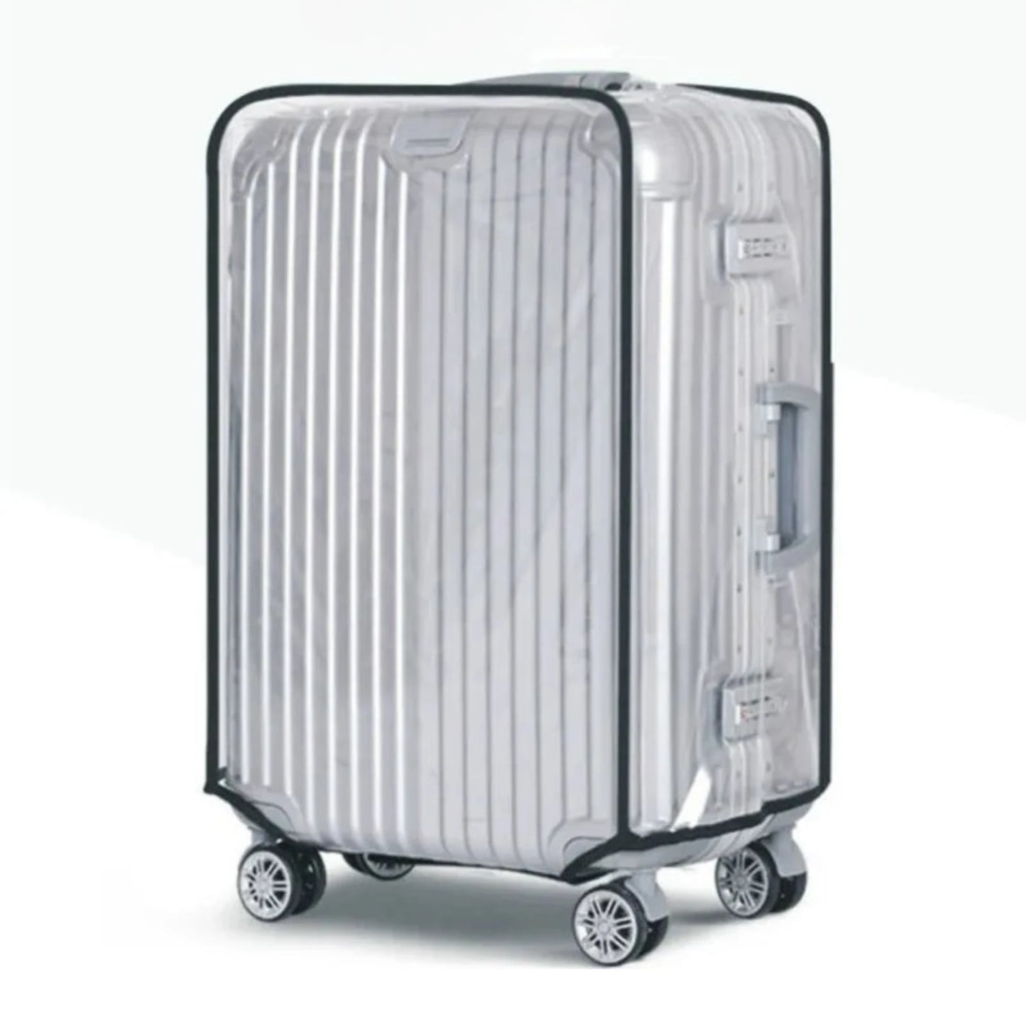 ClearGuard – Waterproof Transparent Suitcase Cover