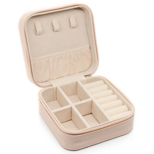 GlamBox – Mini Joyero de Viaje en PU Leather