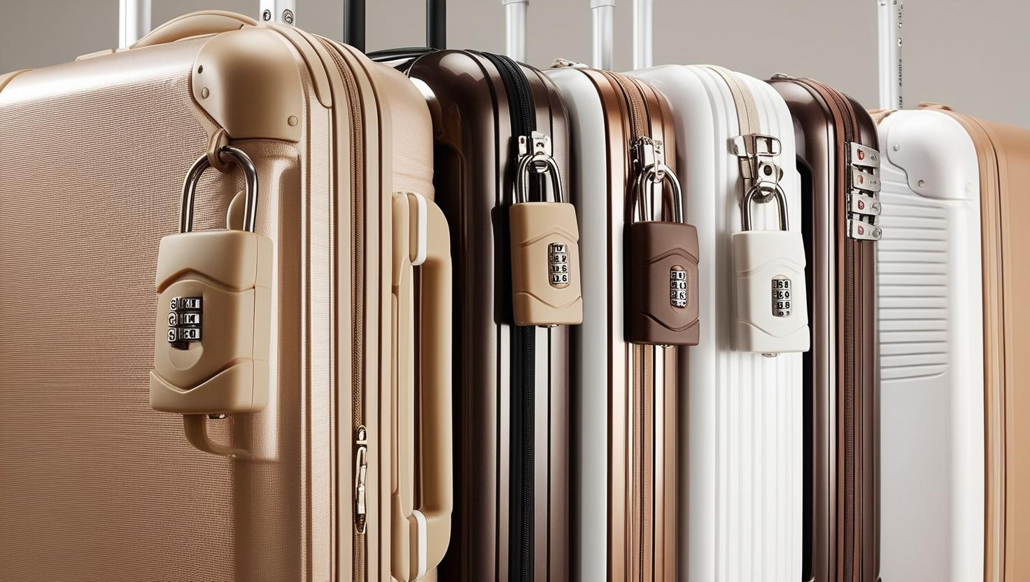Candados de seguridad y protección maletas