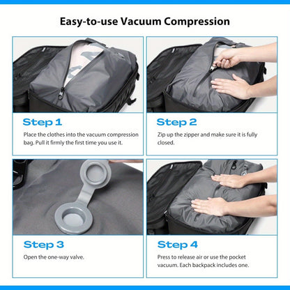 VacuPack – Mochila de Compresión al Vacío para Viaje