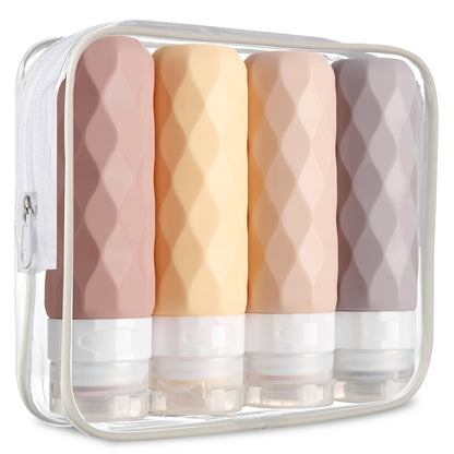 SqueezeGo Kit – botellas de viaje reutilizables