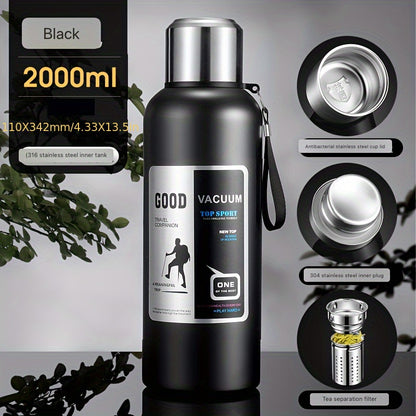PureTherm– Botella Térmica Premium de Acero 316