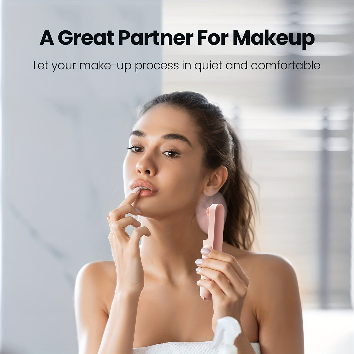 BreezeGo – Mini Ventilador Portátil Recargable