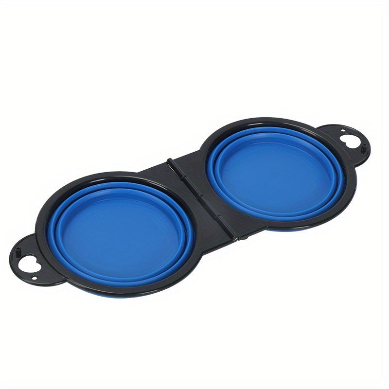 PetGo Duo Bowl - Cuenco mascotas doble plegable