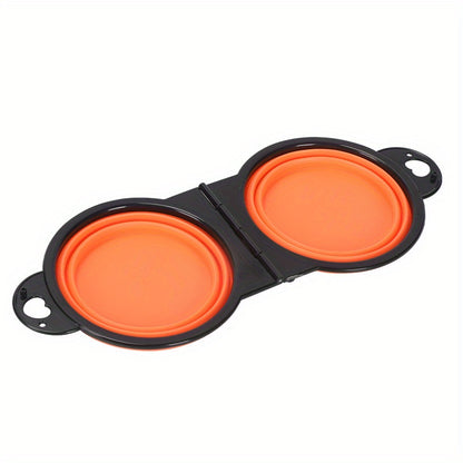 PetGo Duo Bowl - Cuenco mascotas doble plegable
