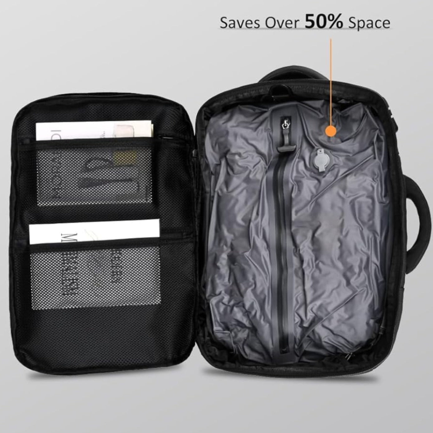 VacuPack – Mochila de Compresión al Vacío para Viaje