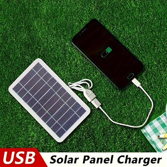 SolarCharge – Panel Solar Portátil USB para Viaje
