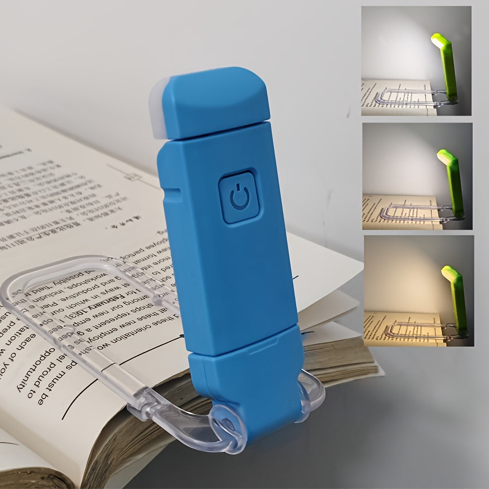ClipLight LED Reader – Portable Clip-On Reader with Adjustable Brightness 200mAh 