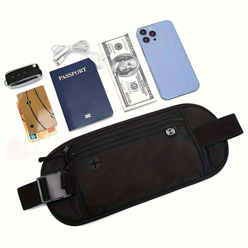 SafeCarry – Riñonera Antirrobo con Protección RFID