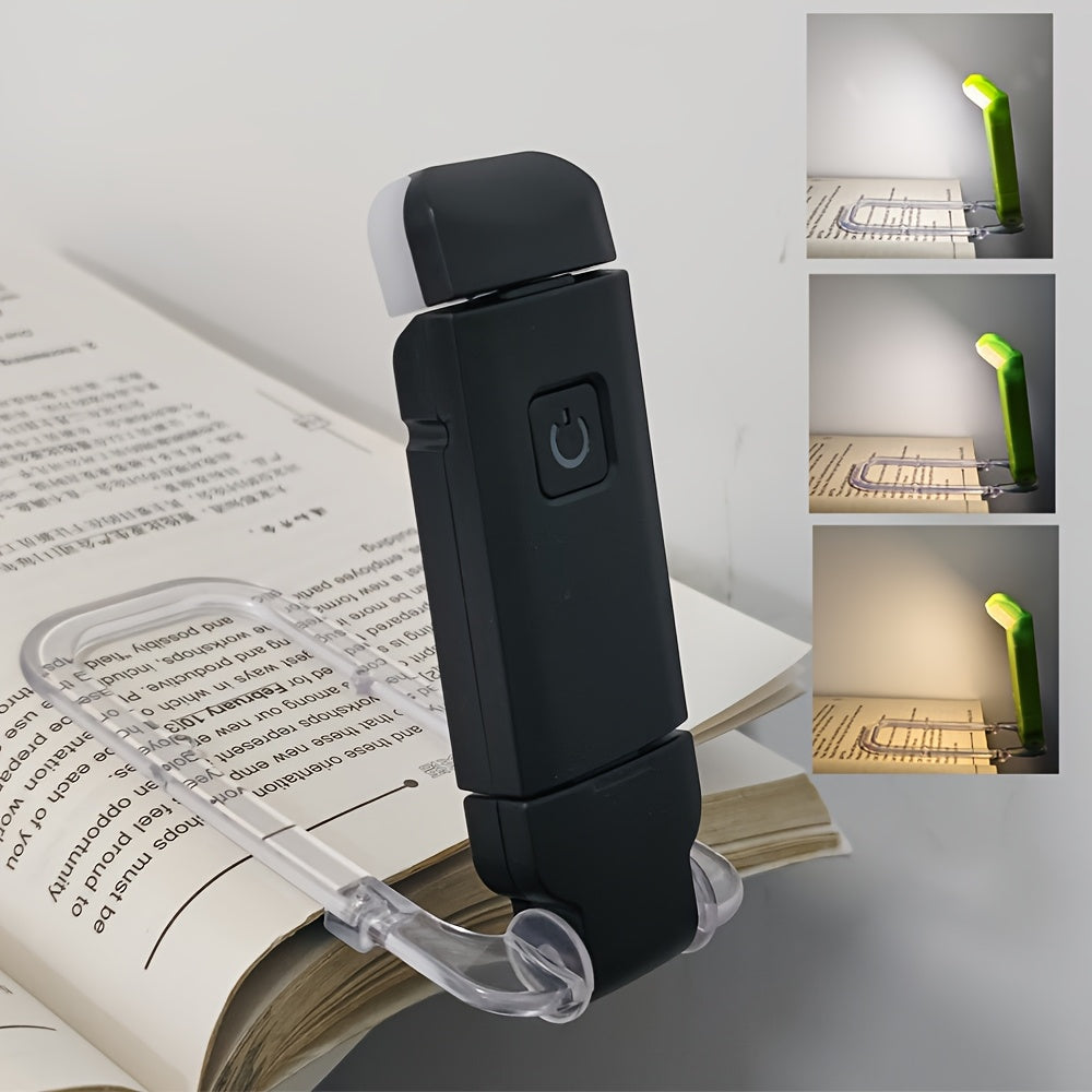 ClipLight LED Reader – Portable Clip-On Reader with Adjustable Brightness 200mAh 