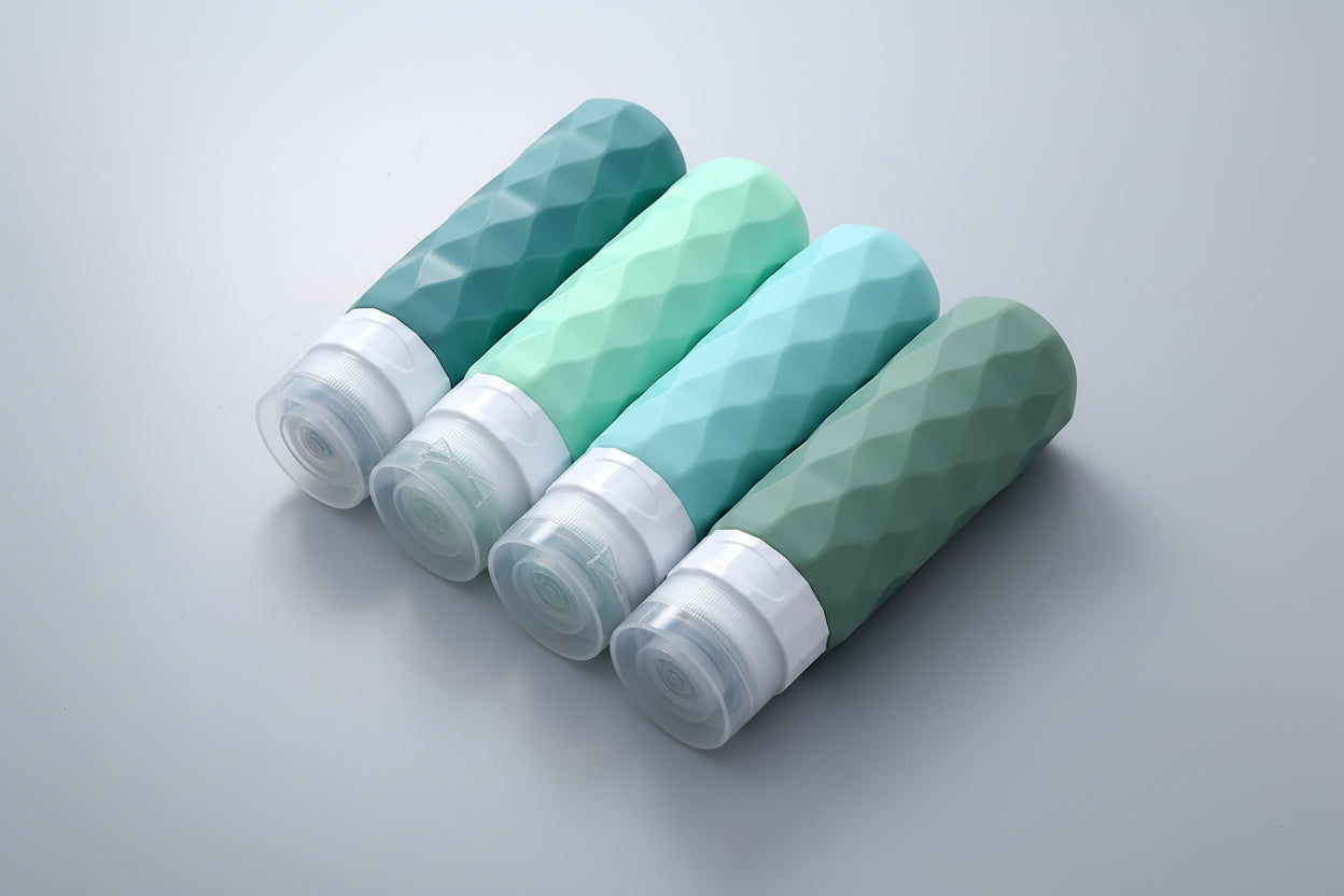 SqueezeGo Kit – botellas de viaje reutilizables