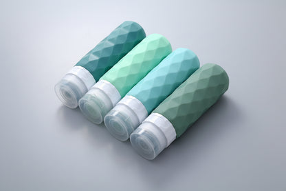 SqueezeGo Kit – botellas de viaje reutilizables