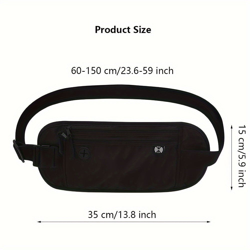 SafeCarry – Riñonera Antirrobo con Protección RFID