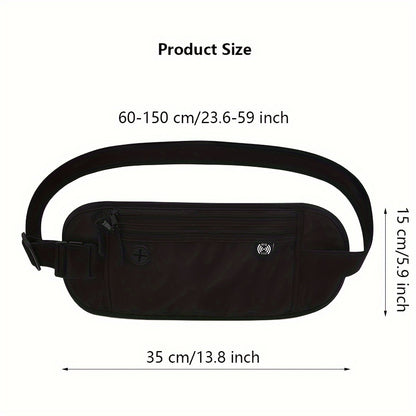 SafeCarry – Riñonera Antirrobo con Protección RFID