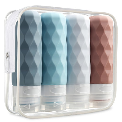 SqueezeGo Kit – botellas de viaje reutilizables