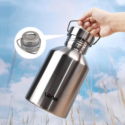 TitanHydro – Botella Térmica de Acero Inoxidable 2L