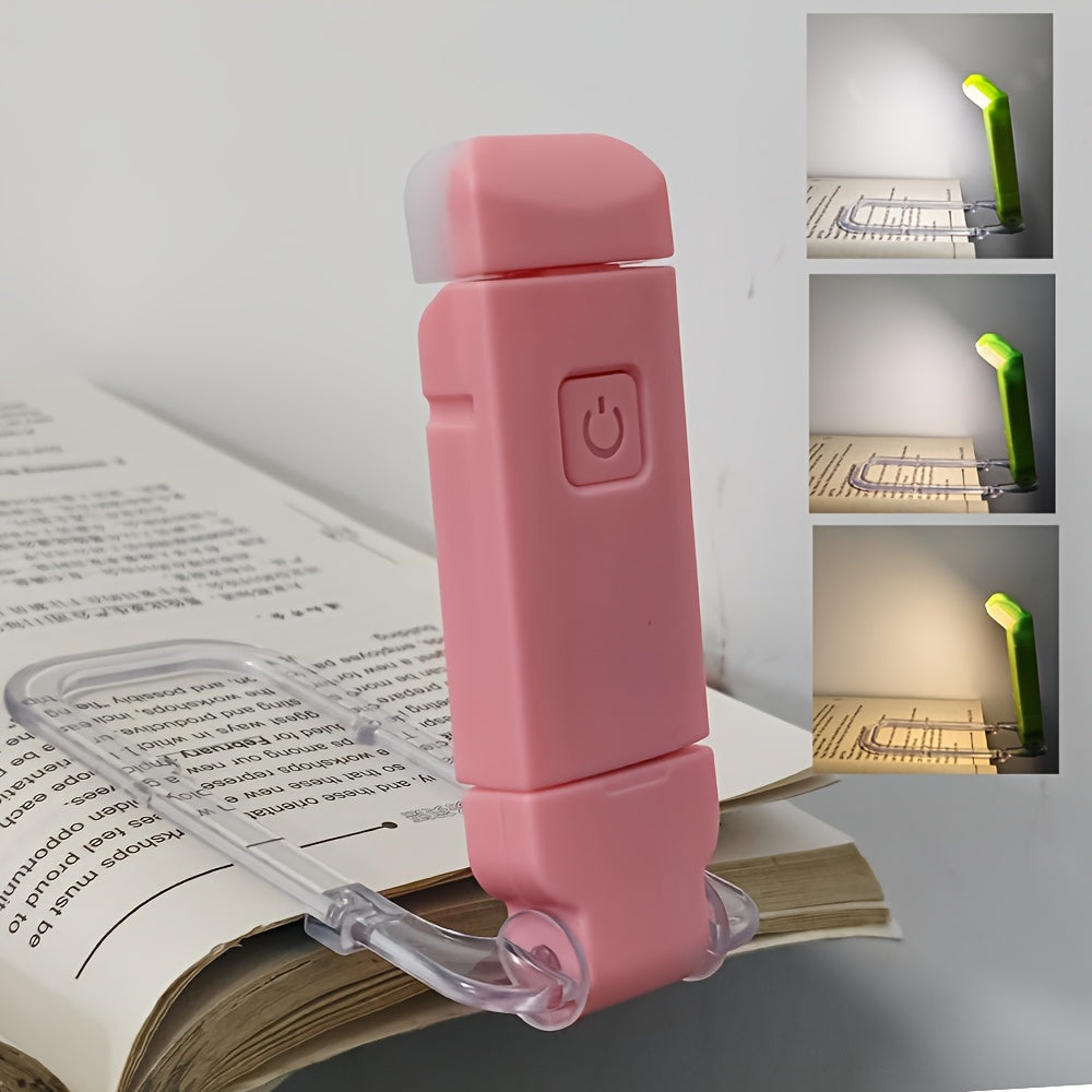 ClipLight LED Reader – Portable Clip-On Reader with Adjustable Brightness 200mAh 