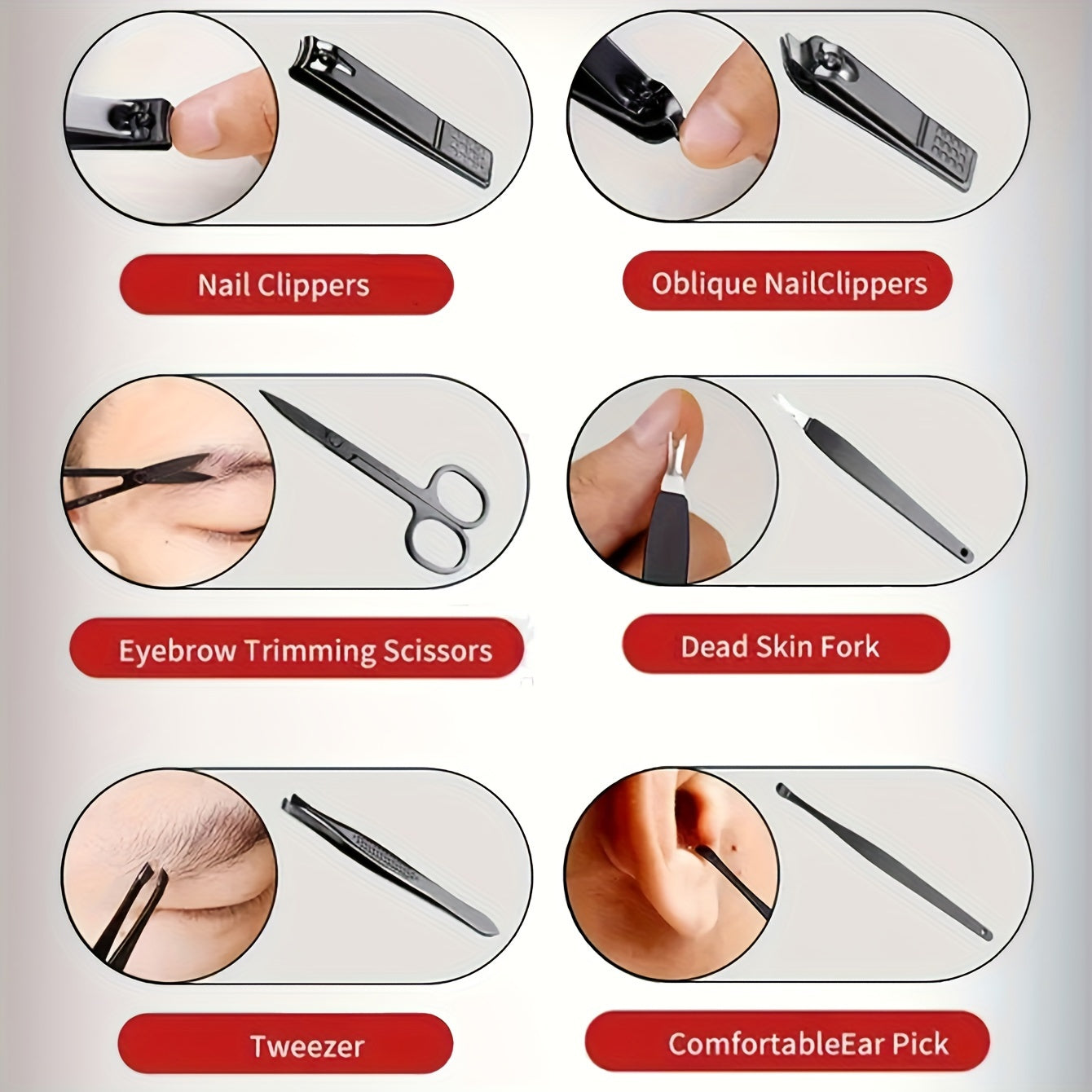 GroomKit – Set de Manicura Profesional 7 en 1