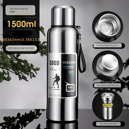 PureTherm– Botella Térmica Premium de Acero 316