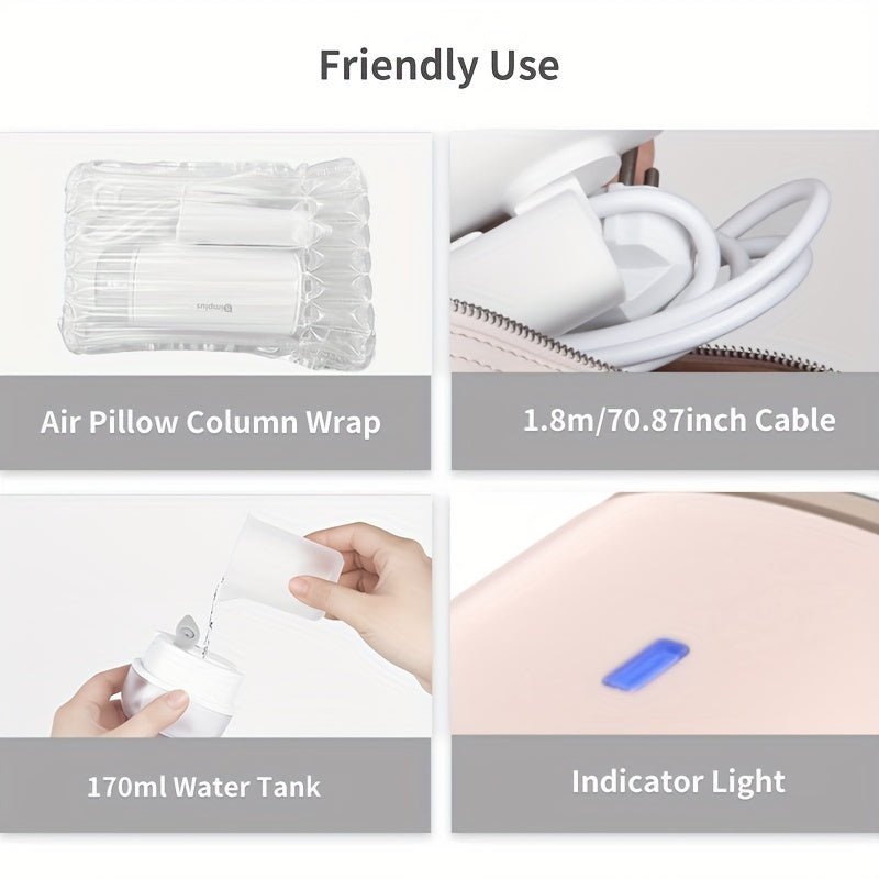 SteamGo– Plancha de Vapor Portátil Plegable 1200W