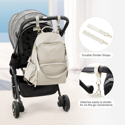 MomPack – Mochila de Pañales Multifunción Impermeable para Bebé