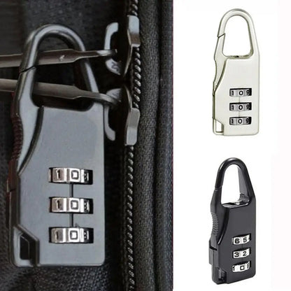 SecureMini Travel Lock – Candado de Aluminio para Equipaje