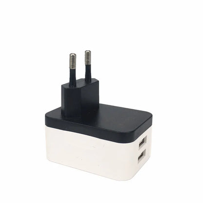 PowerGlobe – Adaptador Universal para Viajes Internacionales con 2 Puertos USB