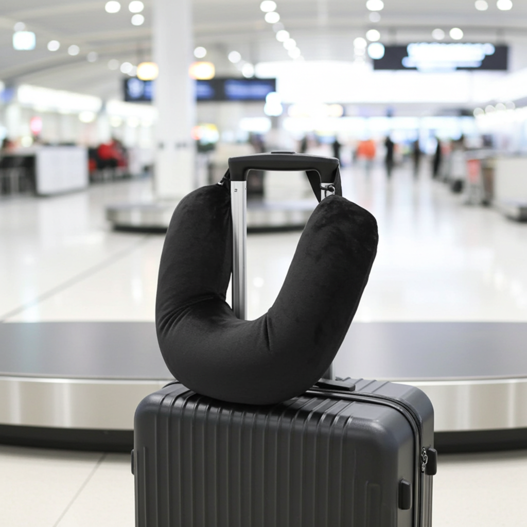 FlexiPack – Almohada de Viaje Rellenable y Bolsa Organizadora 2 en 1
