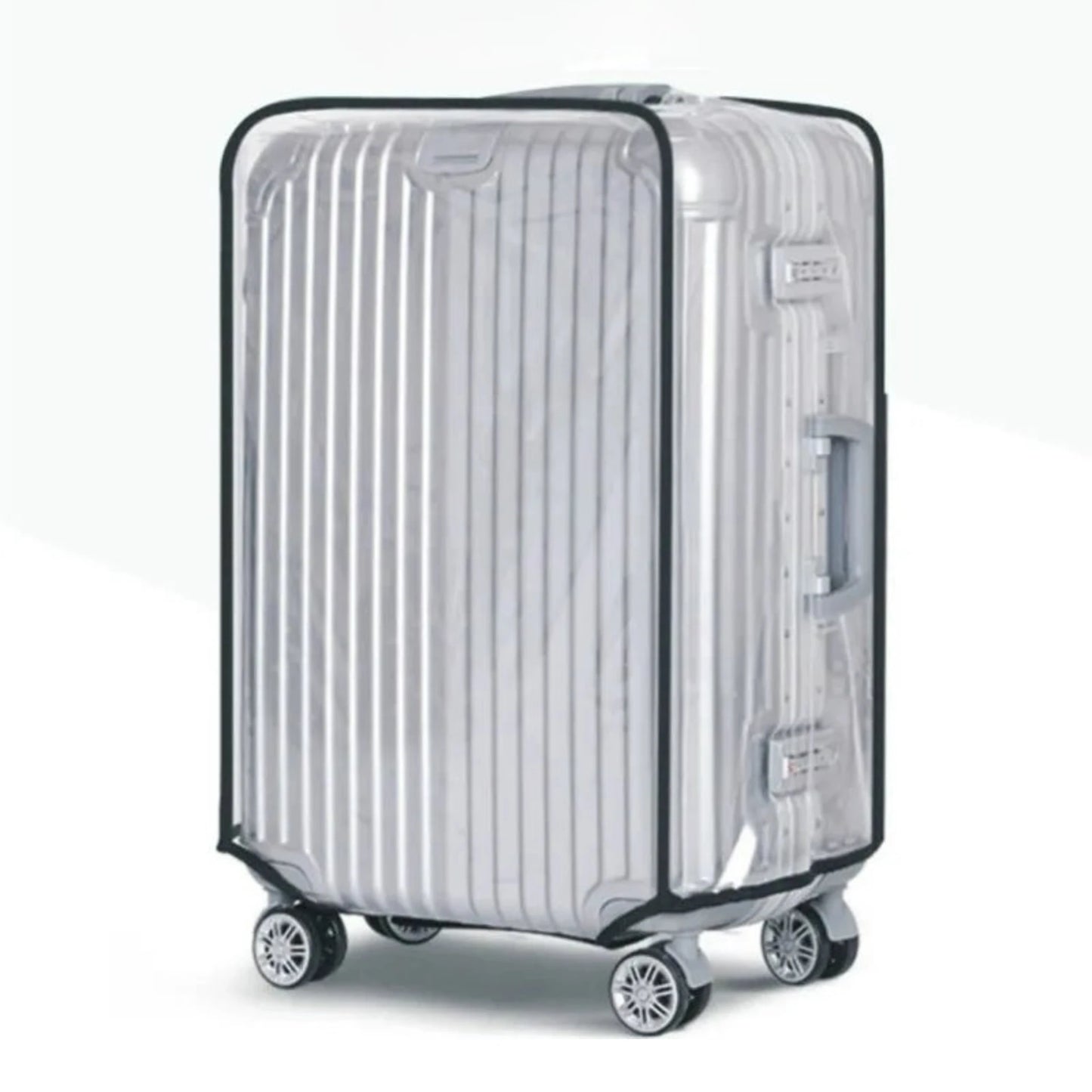 ClearGuard – Waterproof Transparent Suitcase Cover