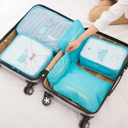 Pack&Go - Set de Organizadores de Viaje XL de 6 Piezas