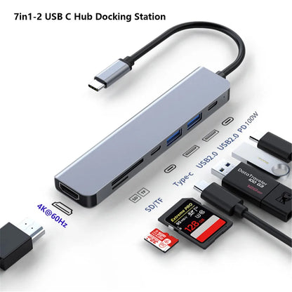 MZX ProDock 7 – Estación Docking 7 en 1 USB-C