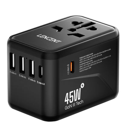 PowerWorld – Universal Adapter with Fast Charging