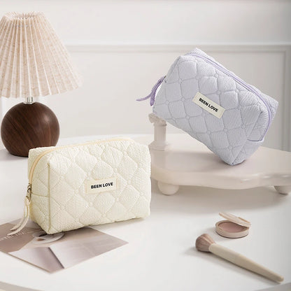 CottonPouch – Floral Cotton Toiletry Bag 