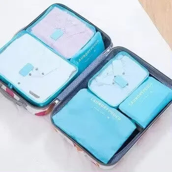 PackTravel - Set de 6 Bolsas de Almacenamiento de Viaje