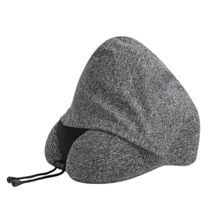 ComfyTravel - Hooded Memory Foam U Pillow