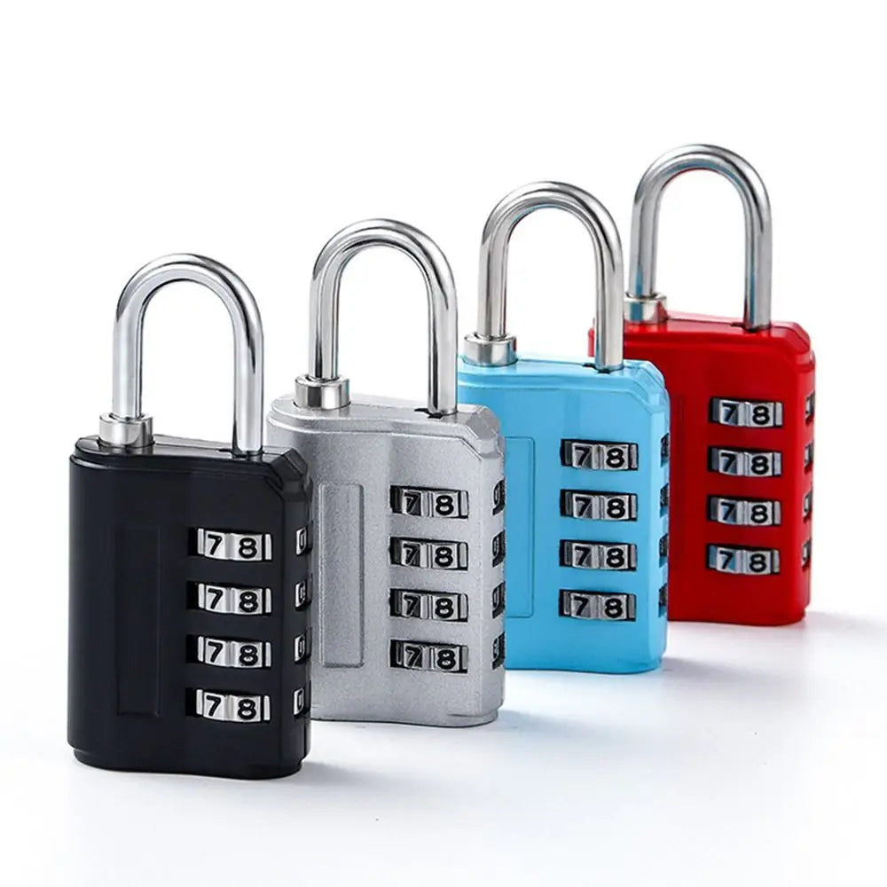 ColorLock 4D – Multicolor Anti-Theft Combination Padlock
