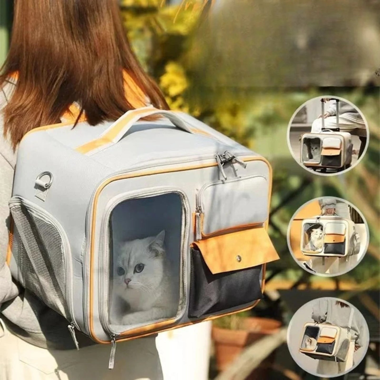 PetVoyage – Maleta Portátil para Perros y Gatos