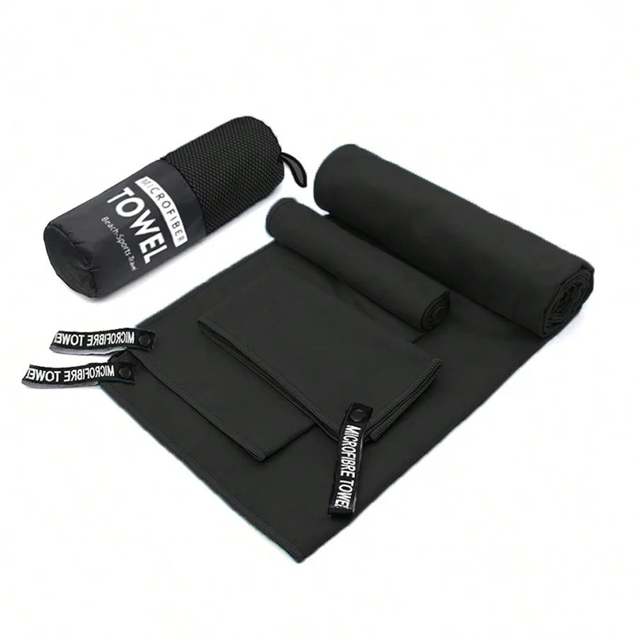 TriFit: Set de Toallas de Microfibra Ultra Absorbentes