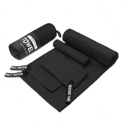 TriFit: Set de Toallas de Microfibra Ultra Absorbentes