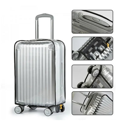 ClearGuard – Waterproof Transparent Suitcase Cover