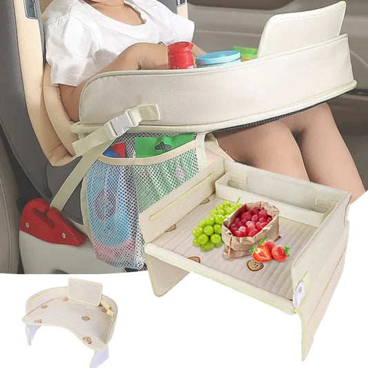 FunTray Go – Mesa de Viaje Multifuncional para Asiento de Coche