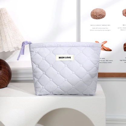 CottonPouch – Floral Cotton Toiletry Bag 